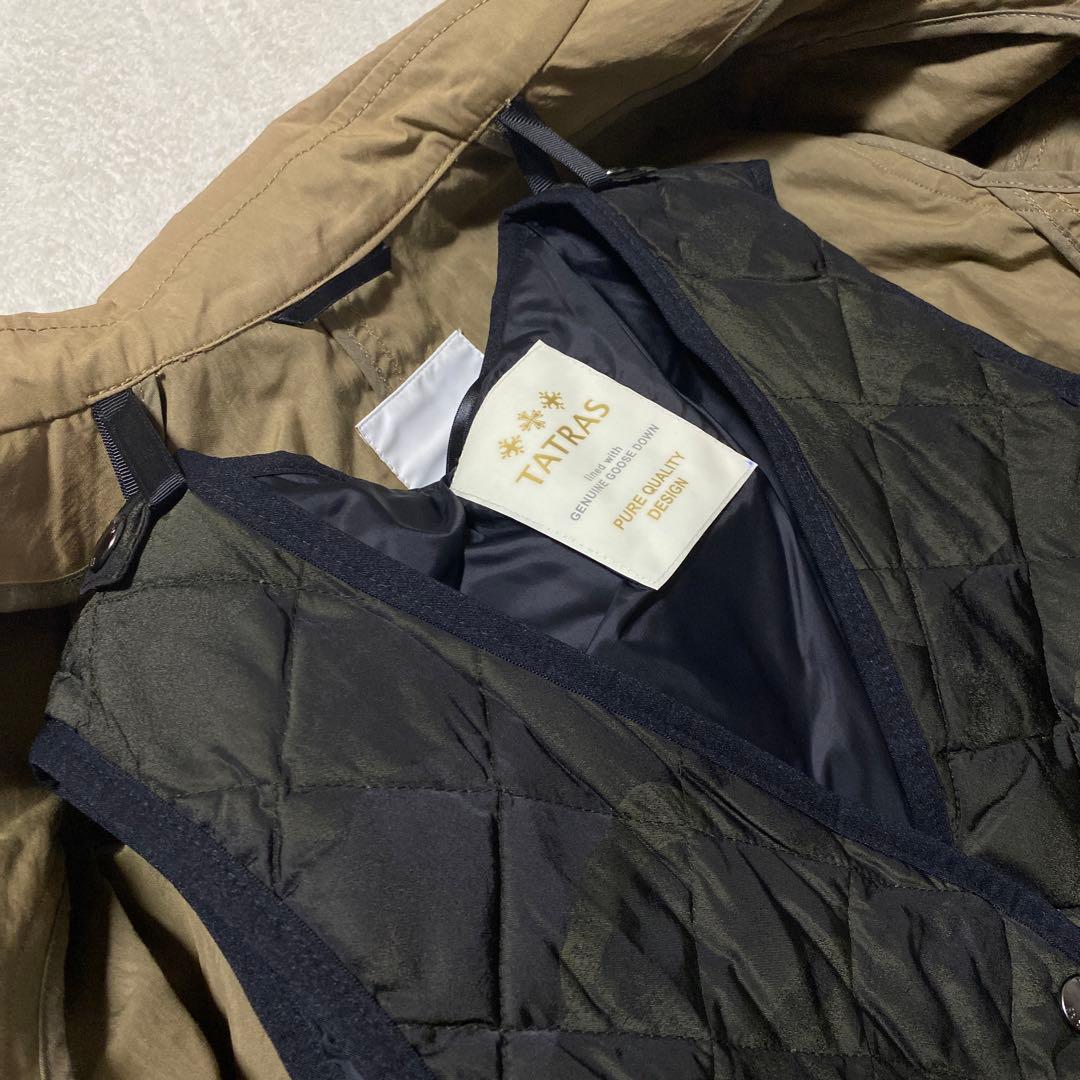 タトラス TATRAS ライナーダウン付き　トレンチコート レディース 2