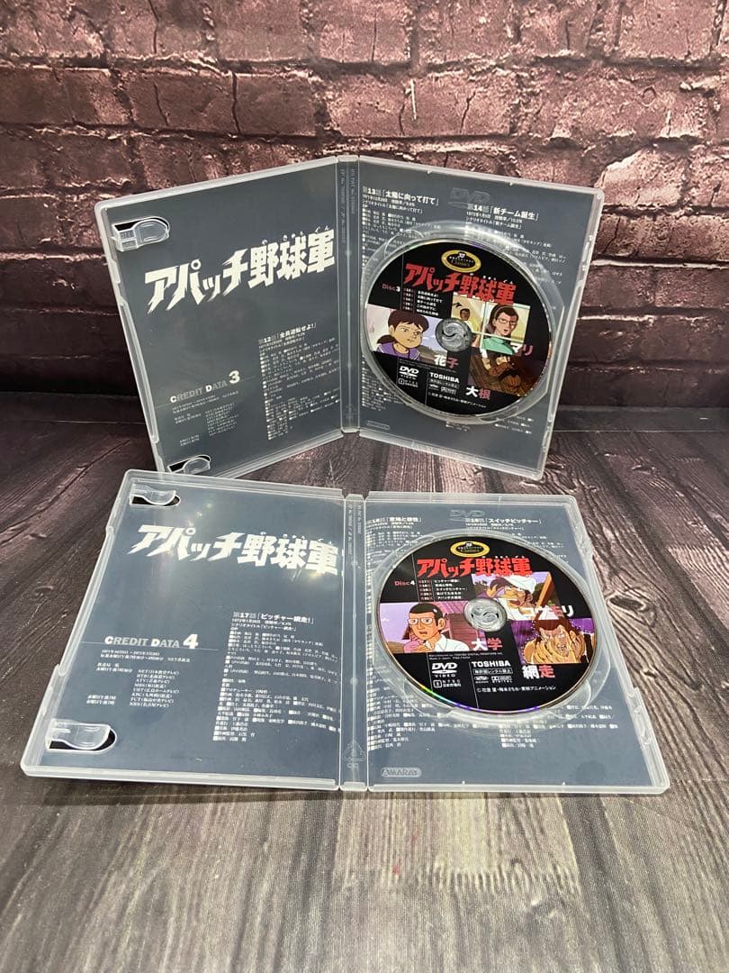 ⚫︎ サンプル品　アパッチ野球軍 DVD-BOX