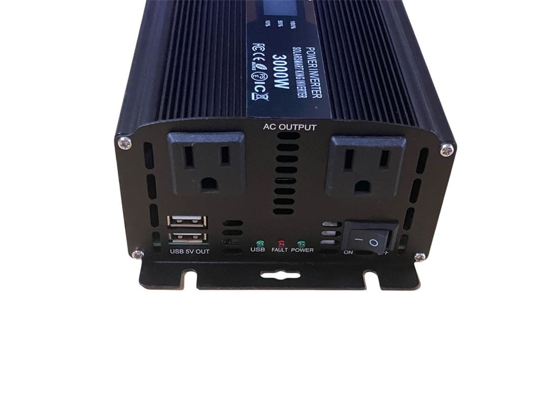 夏 キャンプ・防災・車中泊に！ 車載インバーター 12V/1500W 新品未使用