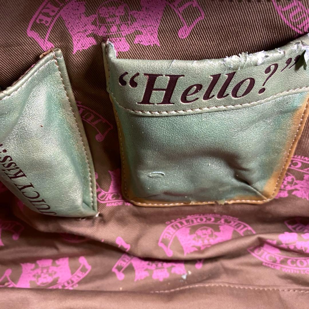 【タグ付き】JUICY COUTUREジューシークチュールボストンバックy2k