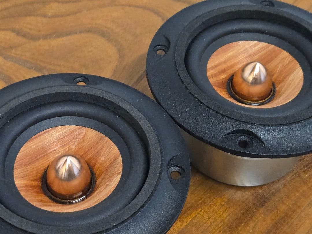 新品未使用　パークオーディオ　DCU-F101W スピーカー 6Ω 20W　ペア