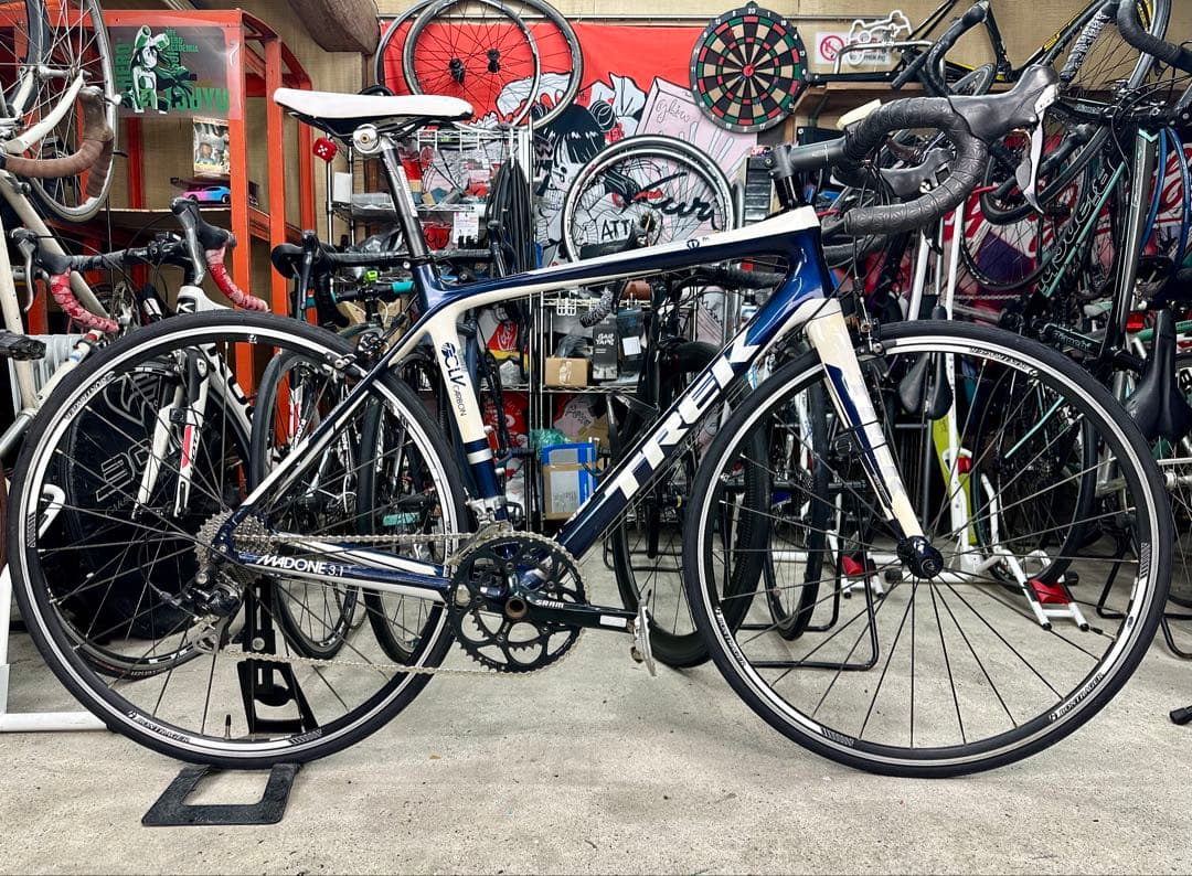 TREKフルカーボンMADONE3.1！基本分解発送送料無料！消耗品交換済み！