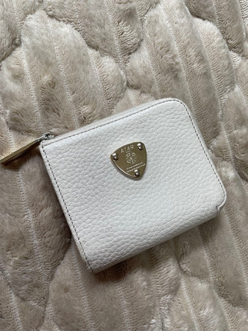 ATAO ミリモ ケリー アイビスホワイト　折り財布