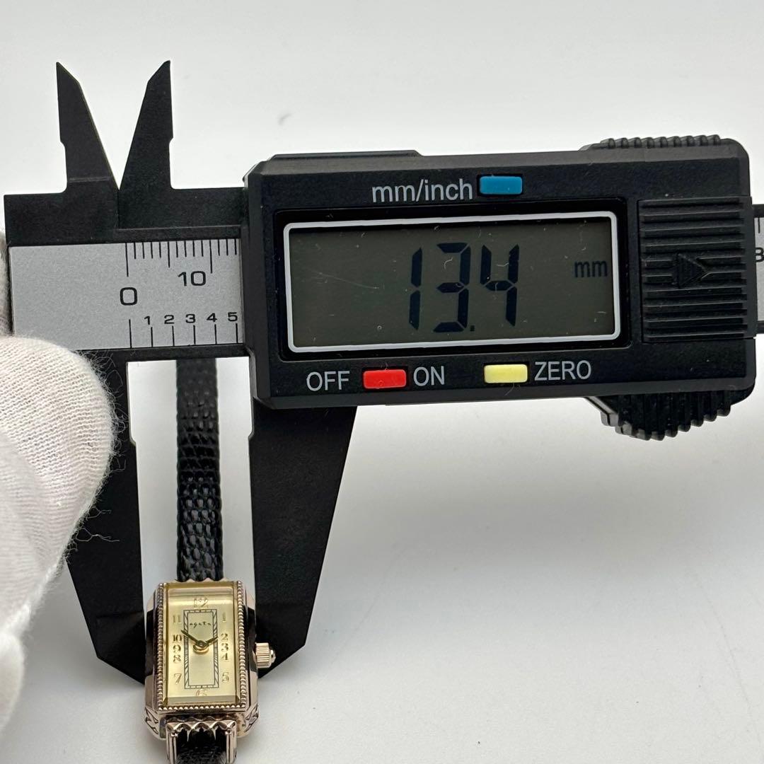 希少✨agete アガット 腕時計 0.014ct ダイヤ ゴールド 腕時計
