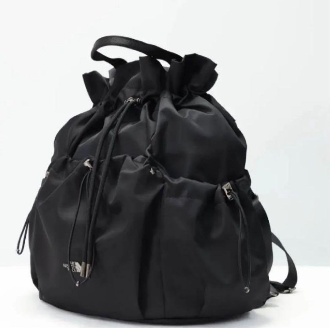 THE NORTH FACE ホワイトラベル　韓国ボニーバックM 黒25年　新品