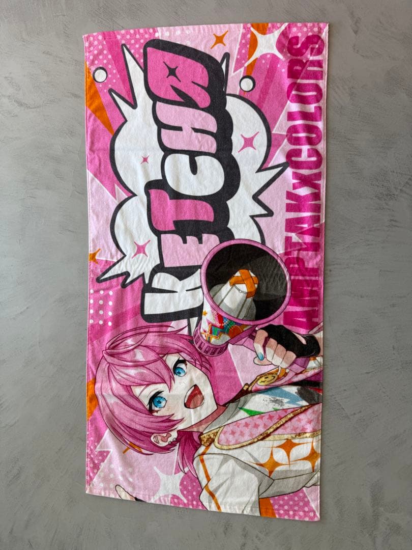 アンプタックカラーズ ケチャ グッズ 大量まとめ売り 缶バッジ うちわ タオル