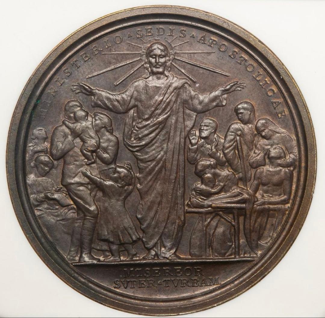 廉価出品❗️ヴァチカン　ベネディクトス 15世ブロンズメダル