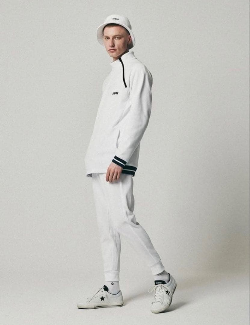 未使用✨TFW49 ハーフジップジャケット ホワイト