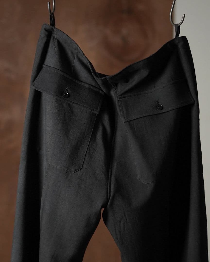 新作　キャプテンサンシャイン　ウールベイカーパンツ auberge comoli