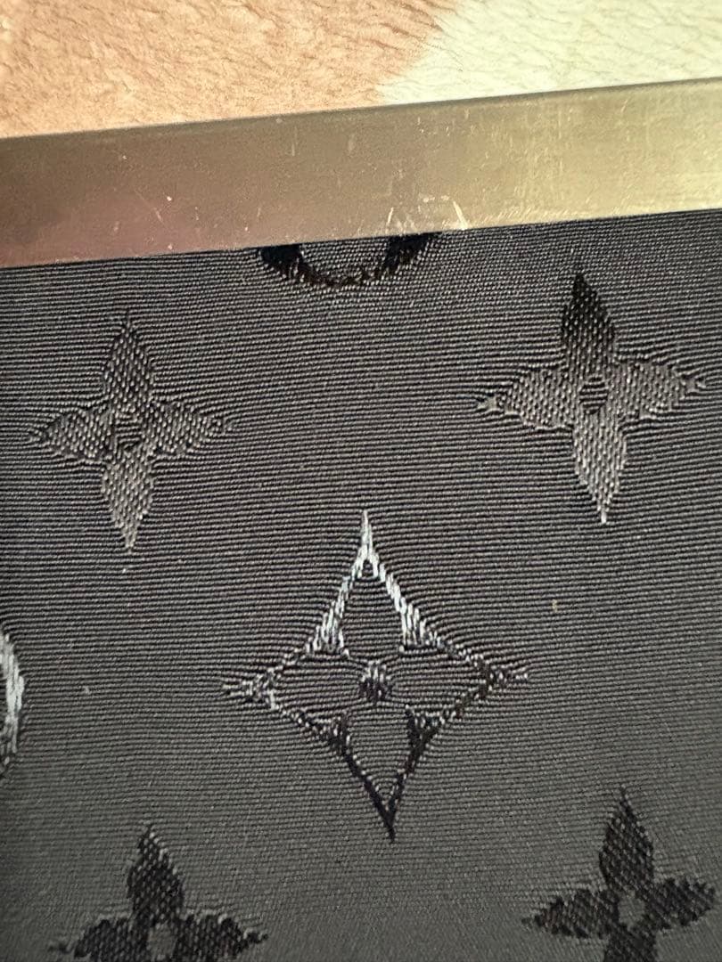 よっち様 ビスコース生地 がま口ショルダーバッグ ブラウン がま口長財布 2点