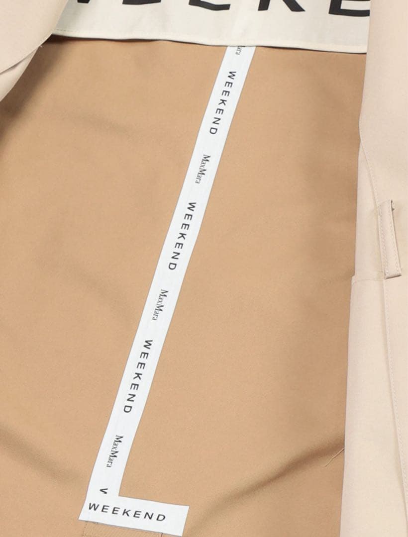 Weekend MaxMara 2wayリバーシブルテクニカルトレンチ 38