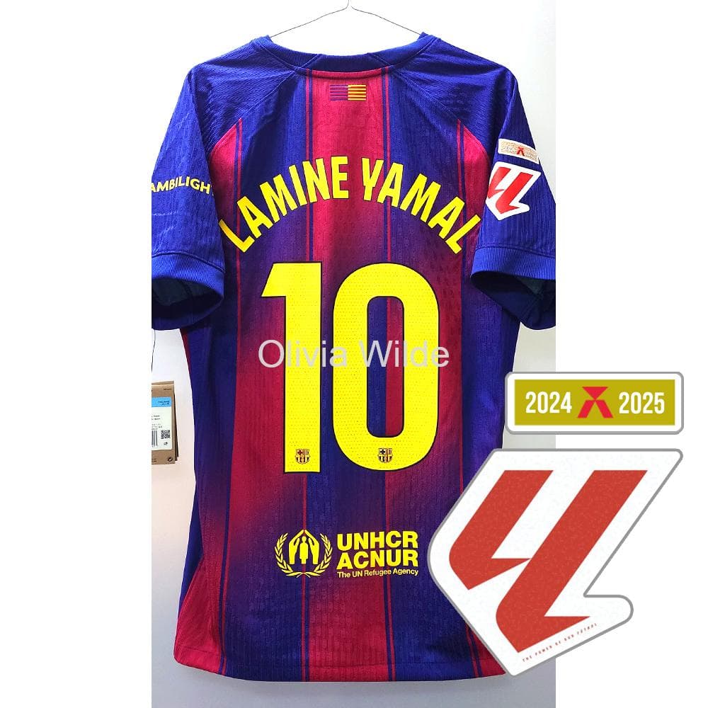 [選手仕様] FCバルセロナ ユニフォーム 25-26 #10 YAMAL