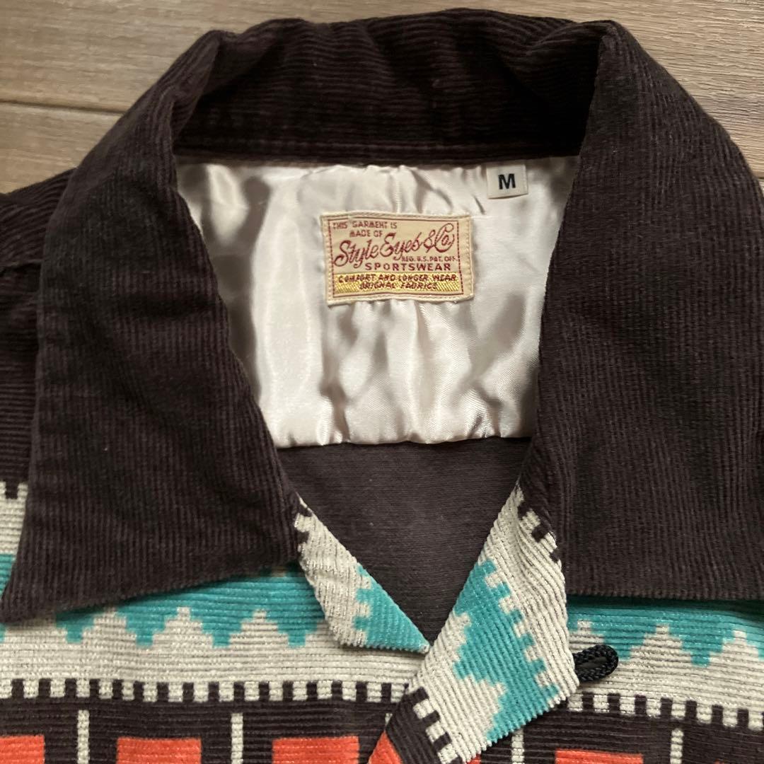 Style Eyes コーデュロイシャツ Mサイズ