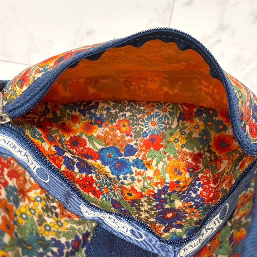 レア 美品 レスポートサック リバティコラボ ボストンバッグ ショルダーバッグ