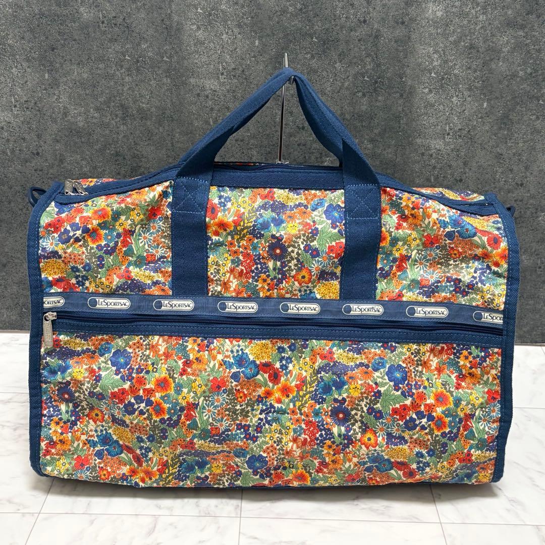レア 美品 レスポートサック リバティコラボ ボストンバッグ ショルダーバッグ