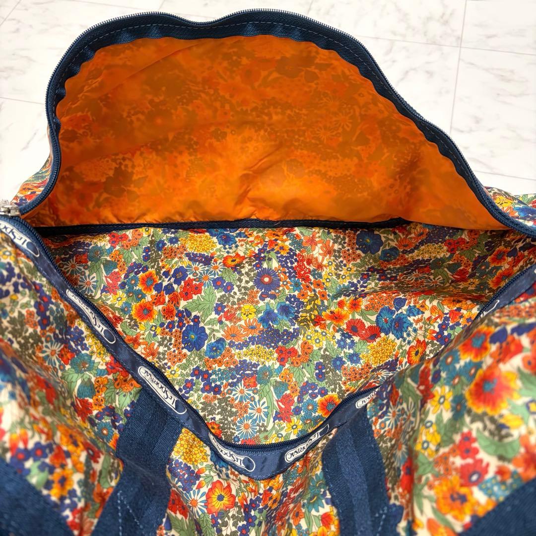 レア 美品 レスポートサック リバティコラボ ボストンバッグ ショルダーバッグ