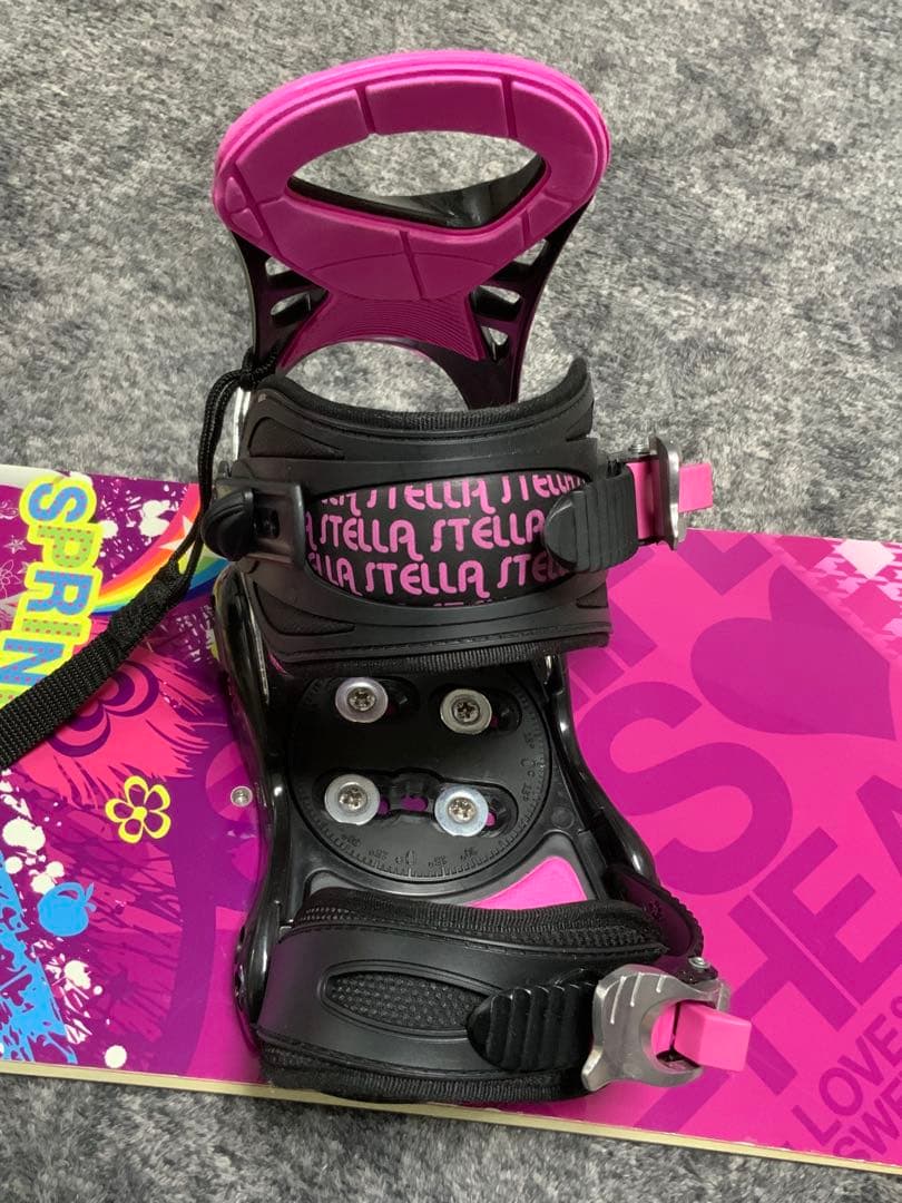 HEAD スノーボード 142cm ビンディング付き　女性用