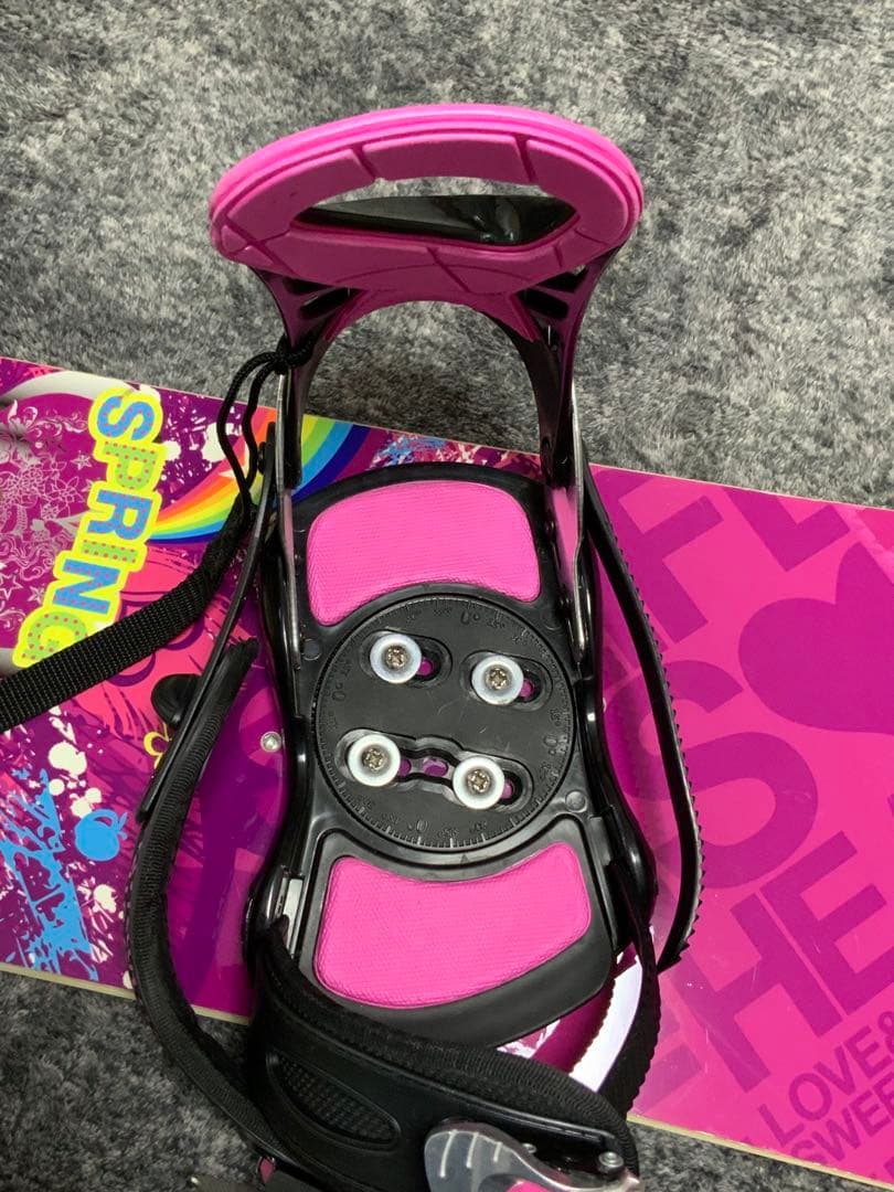 HEAD スノーボード 142cm ビンディング付き　女性用