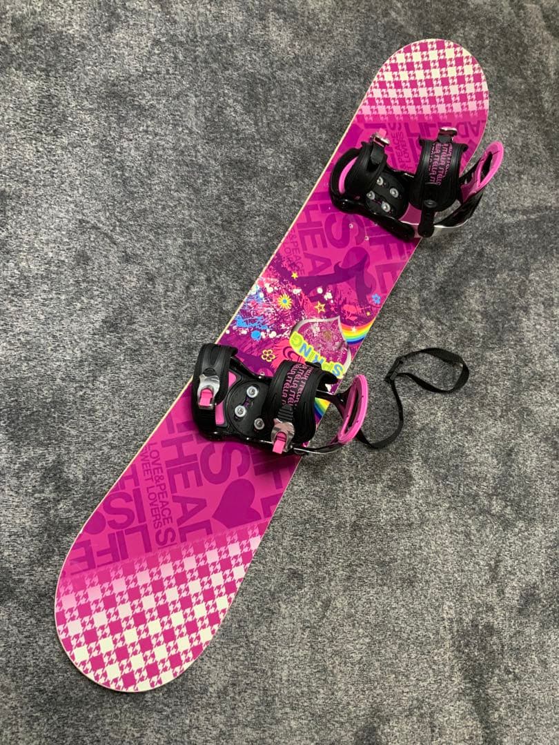 HEAD スノーボード 142cm ビンディング付き　女性用