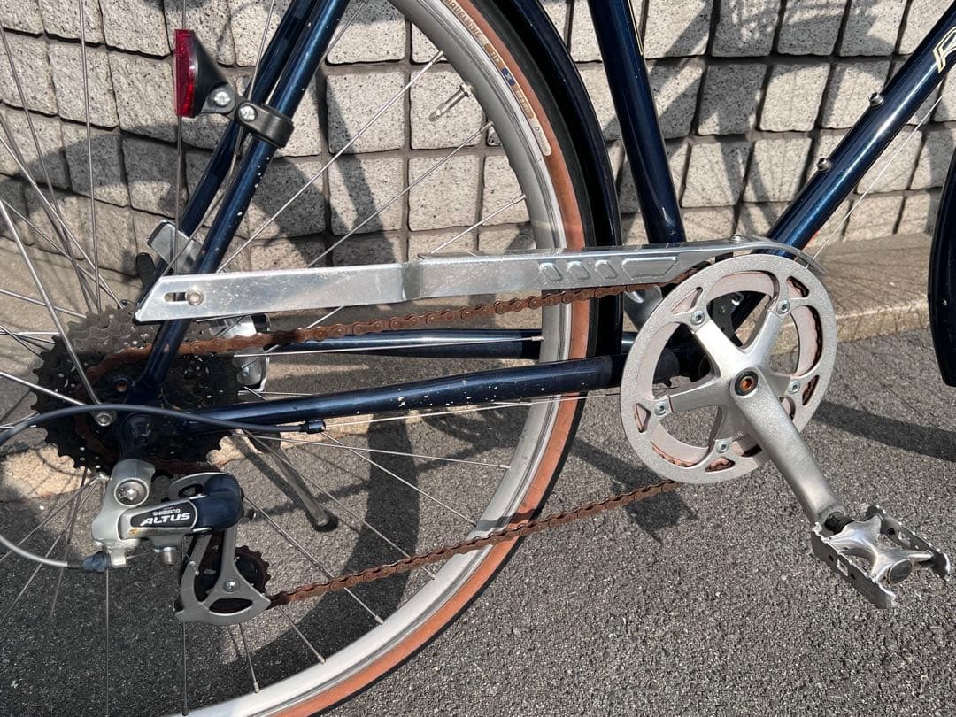 大阪市内引き取り希望　ラレーRALEIGHクラブスポーツ　アガトブルー530mm