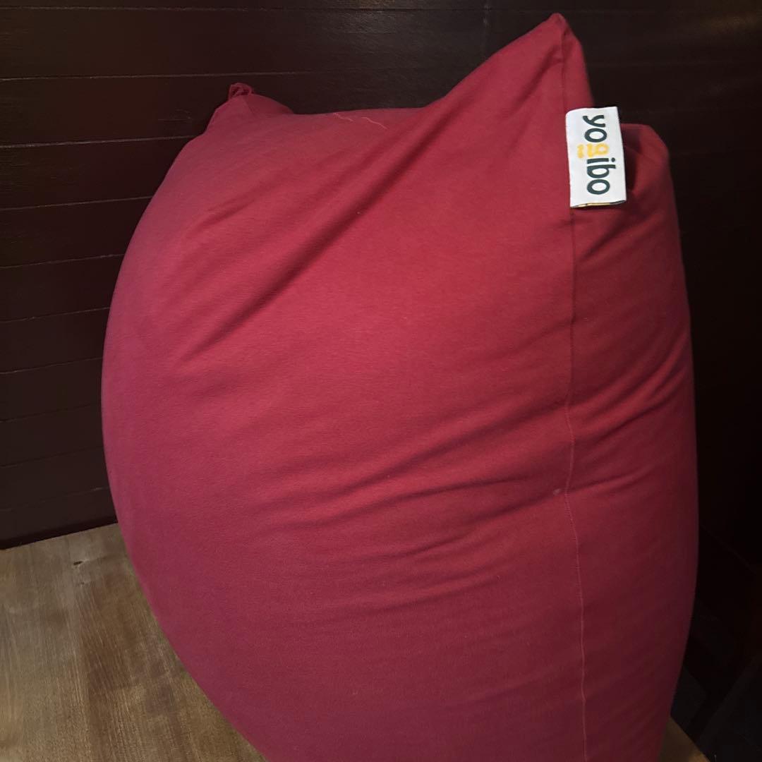 クッション・座布団 yogibo mini RED