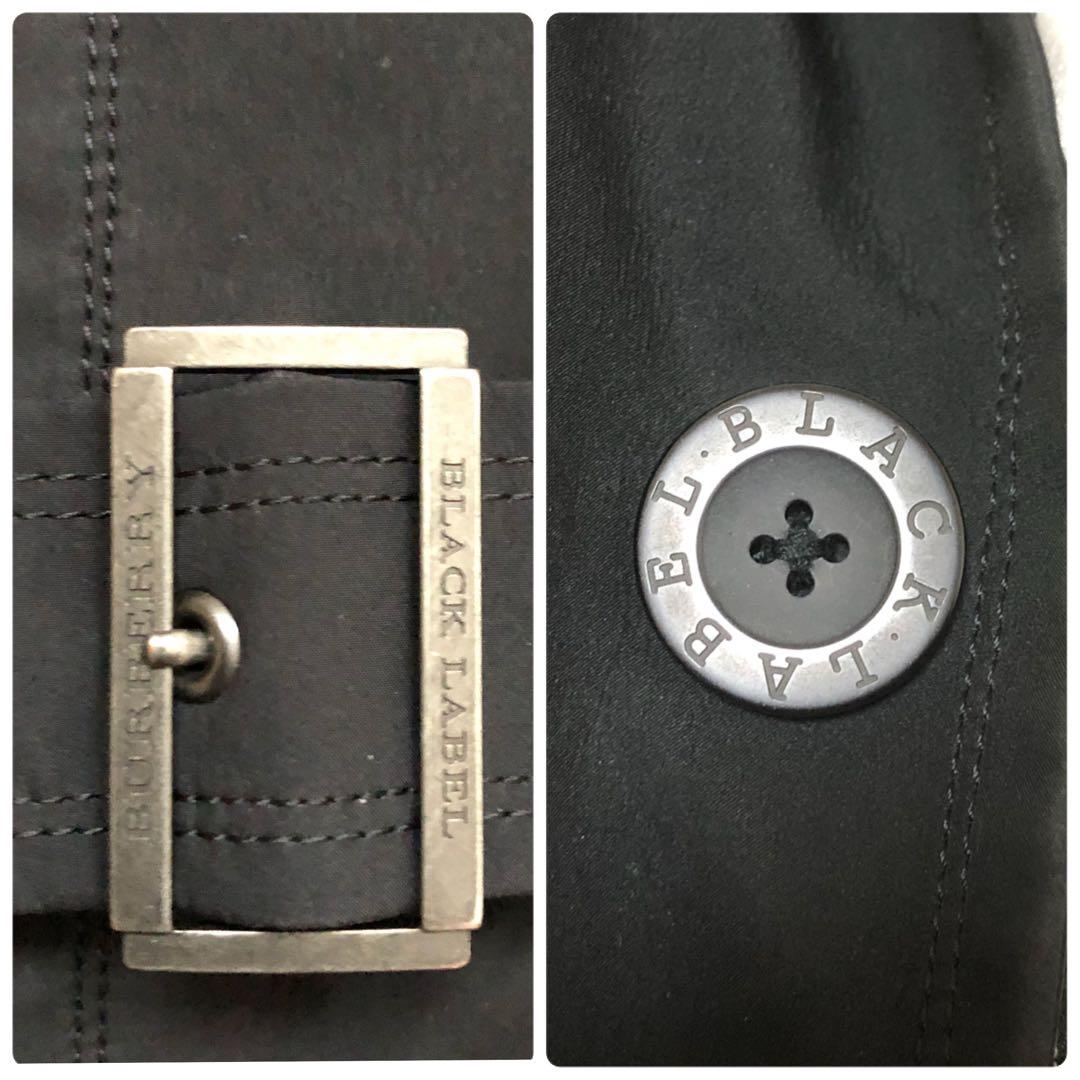 2way✨ライナー付　バーバリーブラックレーベル　トレンチコート チェック L