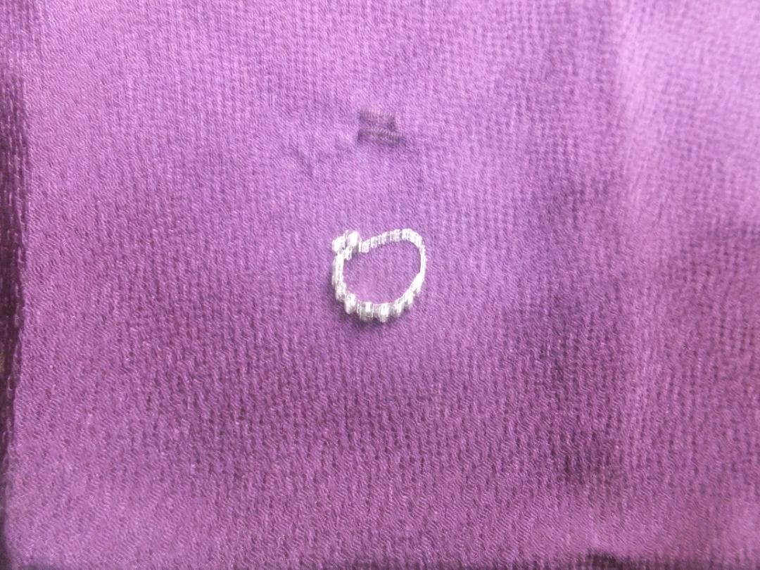 シルバー ダイヤモンド風リング 未使用