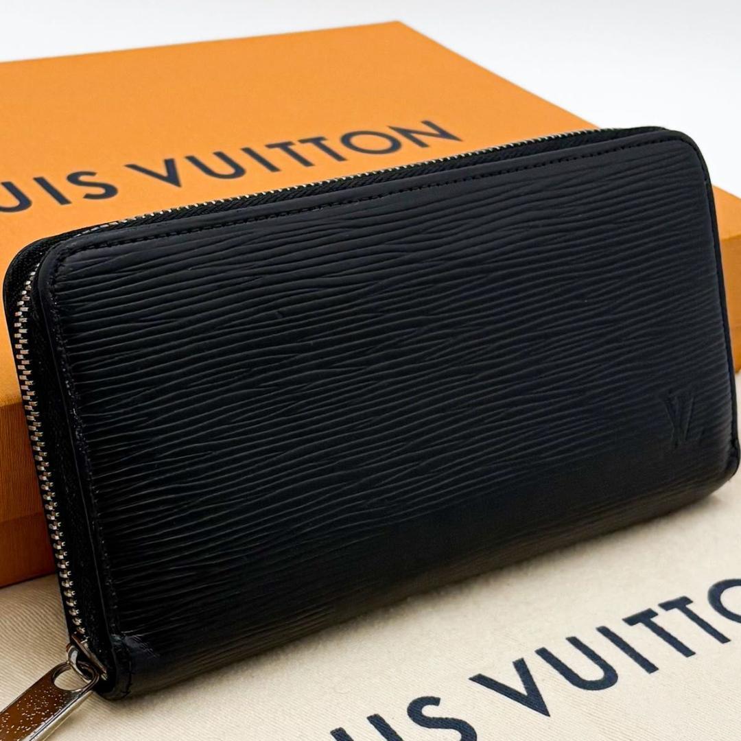 【美品】ルイヴィトン エピ ジッピーウォレット ノワール 長財布 ブラック