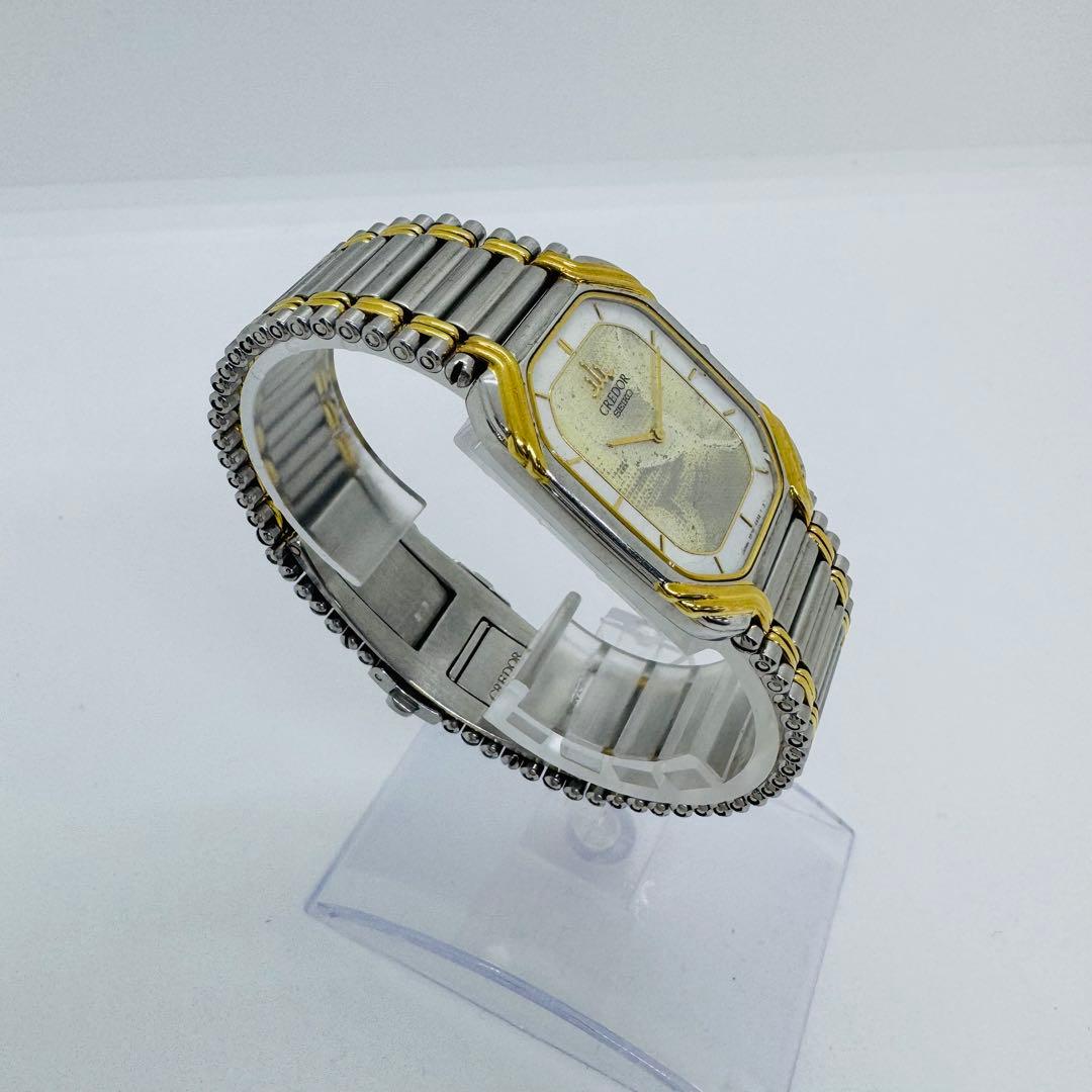 ✨SEIKO✨セイコー✨CREDOR✨ベゼル18KT✨コンビカラー✨腕時計✨