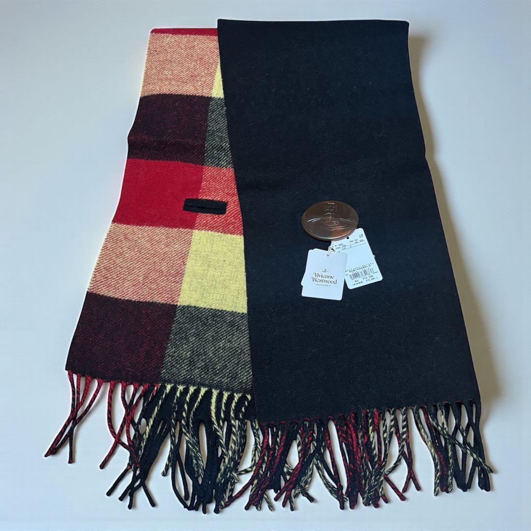 タグ付き　未使用品 vivienne westwood オーブボタン ストール