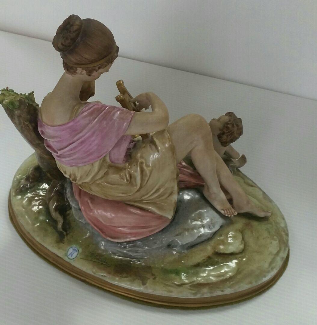 イタリアフィレンツエ陶器置物