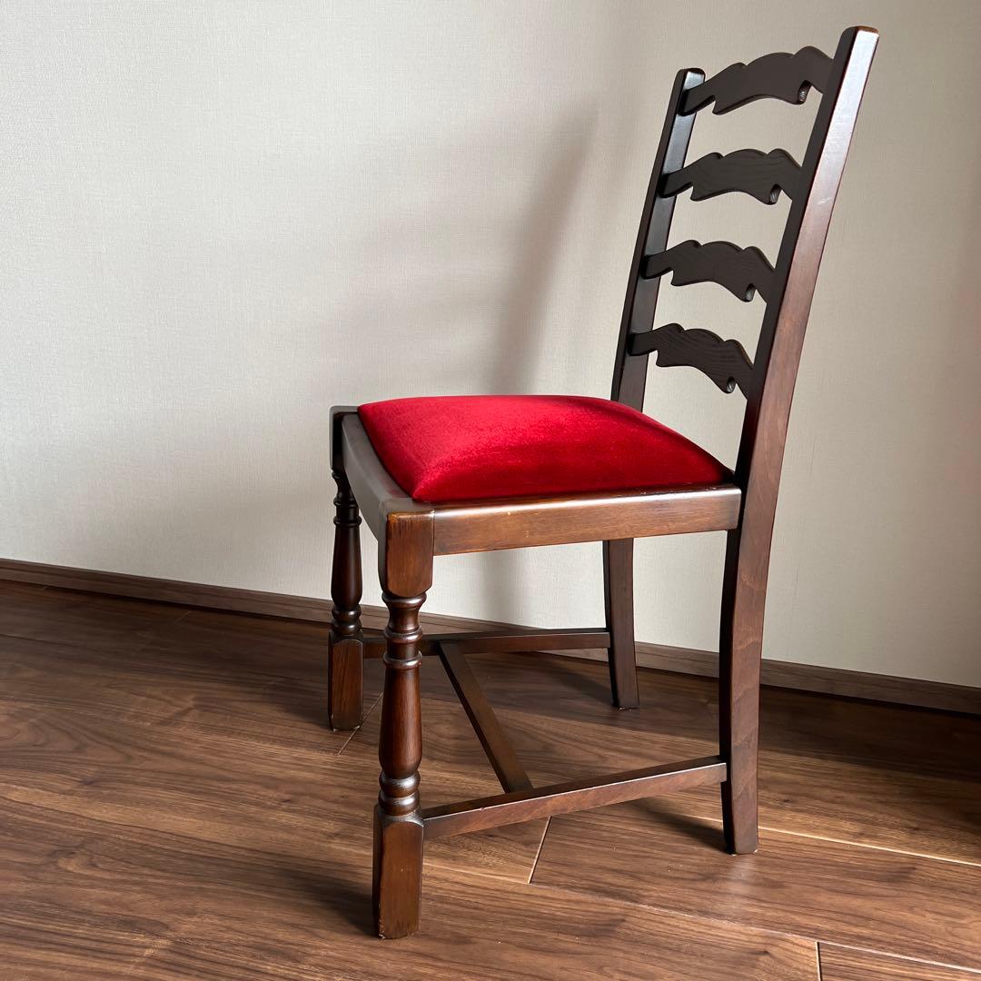 ③アンティーク　椅子　チェア　インテリア　ヴィンテージ　輸入家具　古家具　レトロ