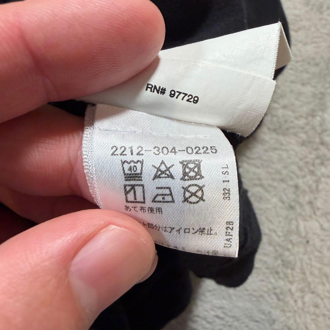 クロムハーツ　長袖Tシャツ　Sサイズ アームロゴ　ネックロゴ　ブラック　水色