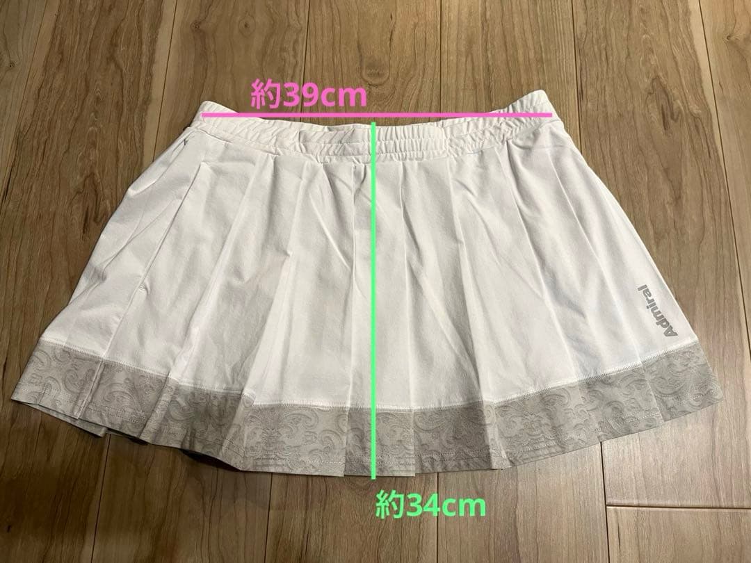 Admiral テニスウェア Tシャツ スコート 上下セット