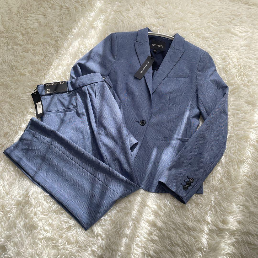 美品 未使用タグ付 サイズ2 【BANANA REPUBLIC JK&パンツ】