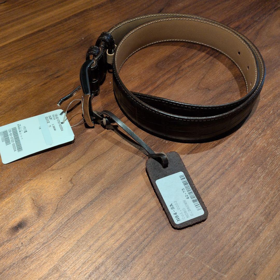 Felisi ブラウンレザーベルト