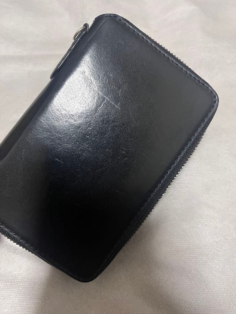 NOMADOI ミドルラウンド　財布　ノマドイ　ラウンドジップ　折財布　ブラック