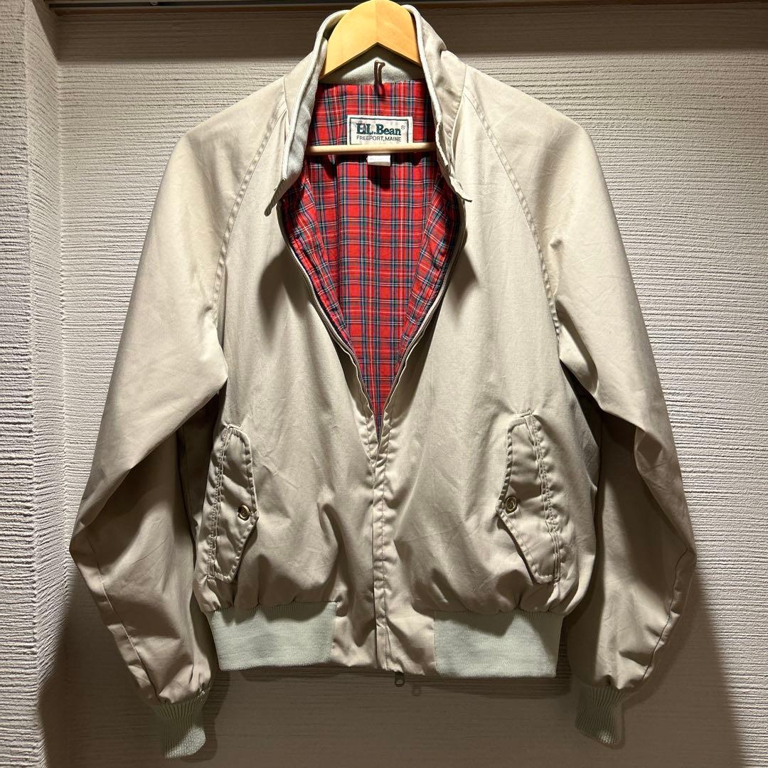 80s USA製 L.L.Bean ハリントンジャケット スイングトップ