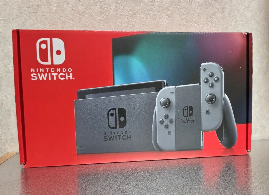 Nintendo Switch 本体 グレー バッテリー強化版 任天堂