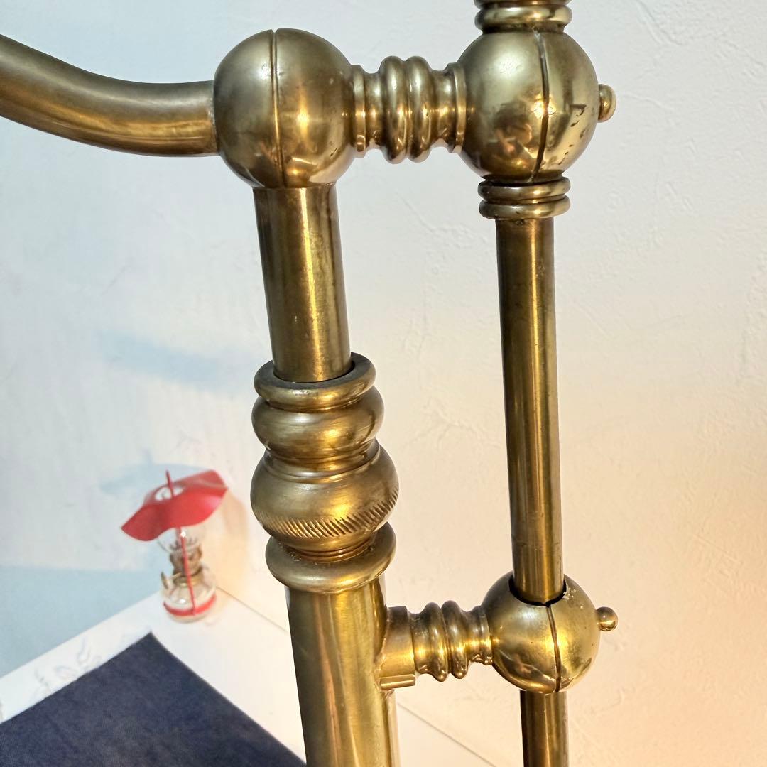 【極上美品】1970年製 真鍮スタンドライト アンティーク 卓上照明 希少レトロ