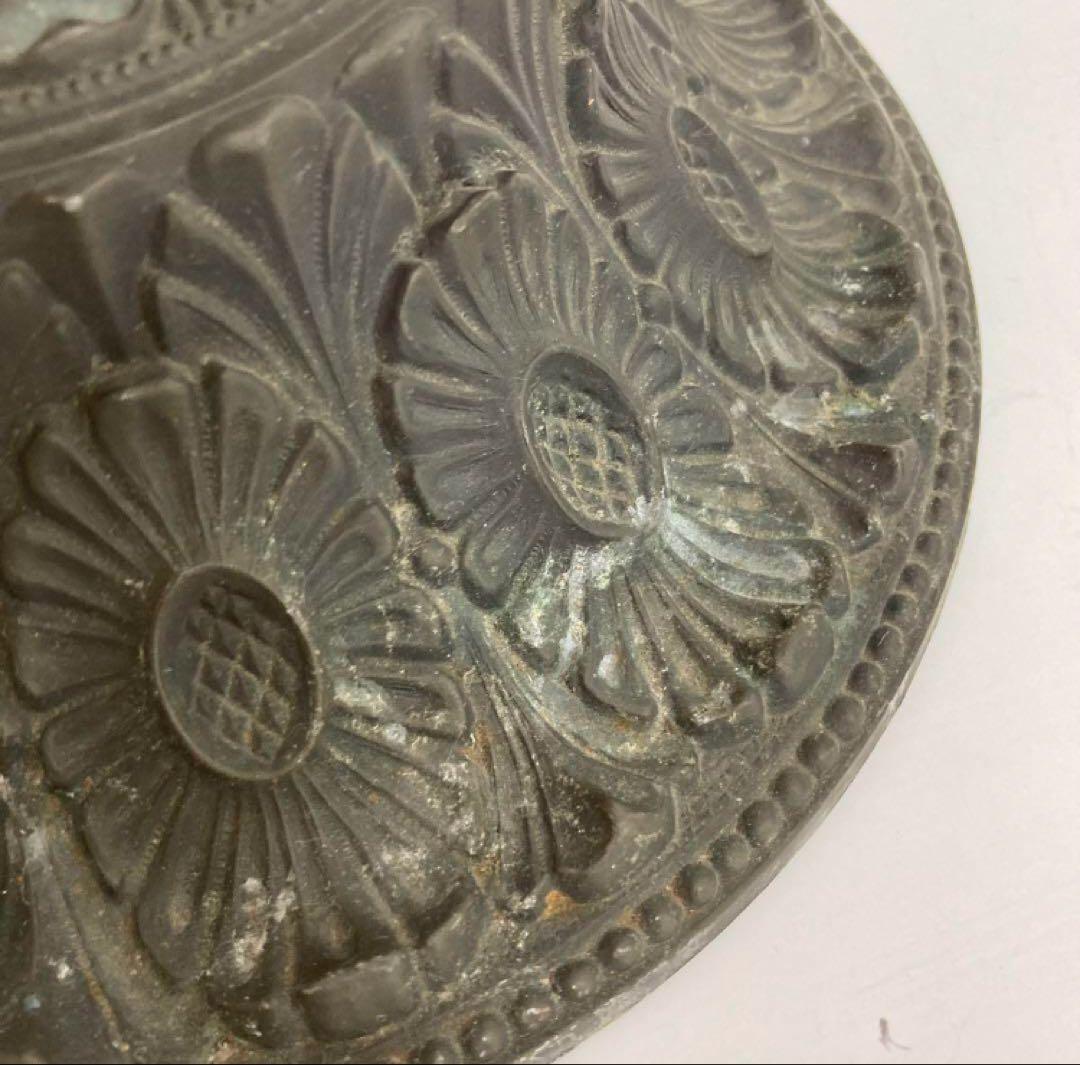 1654-x ステンドグラスランプ アンティーク 花柄