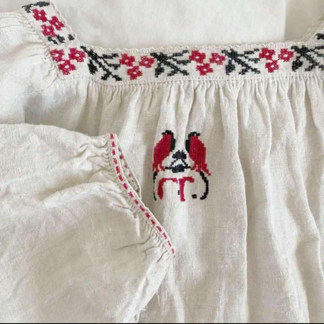 刺繍　ワンピース　ヴィンテージ