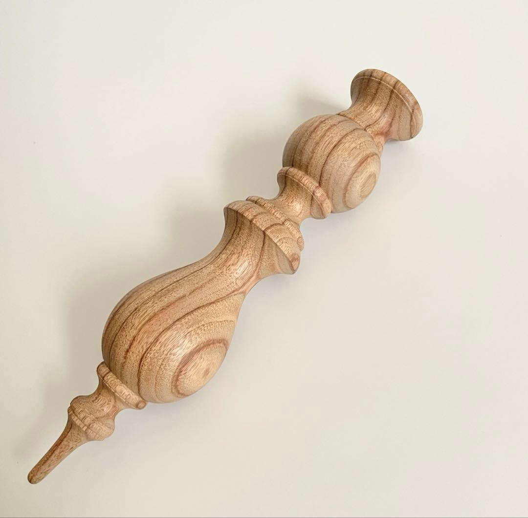 新品未使用 STAND 壁掛けフラワーベース クスノキ 花器 木製 花瓶