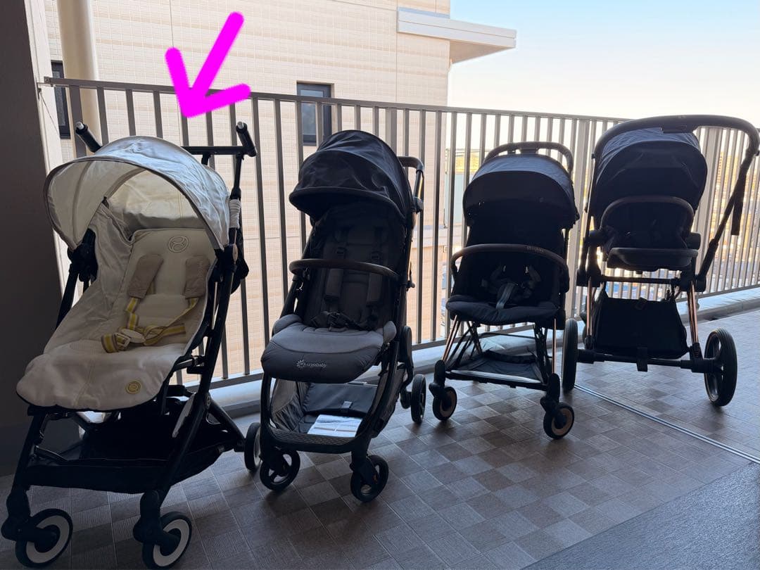 cybex　サイベックス　LIBELLE　リベル　シーシェル　ホワイト