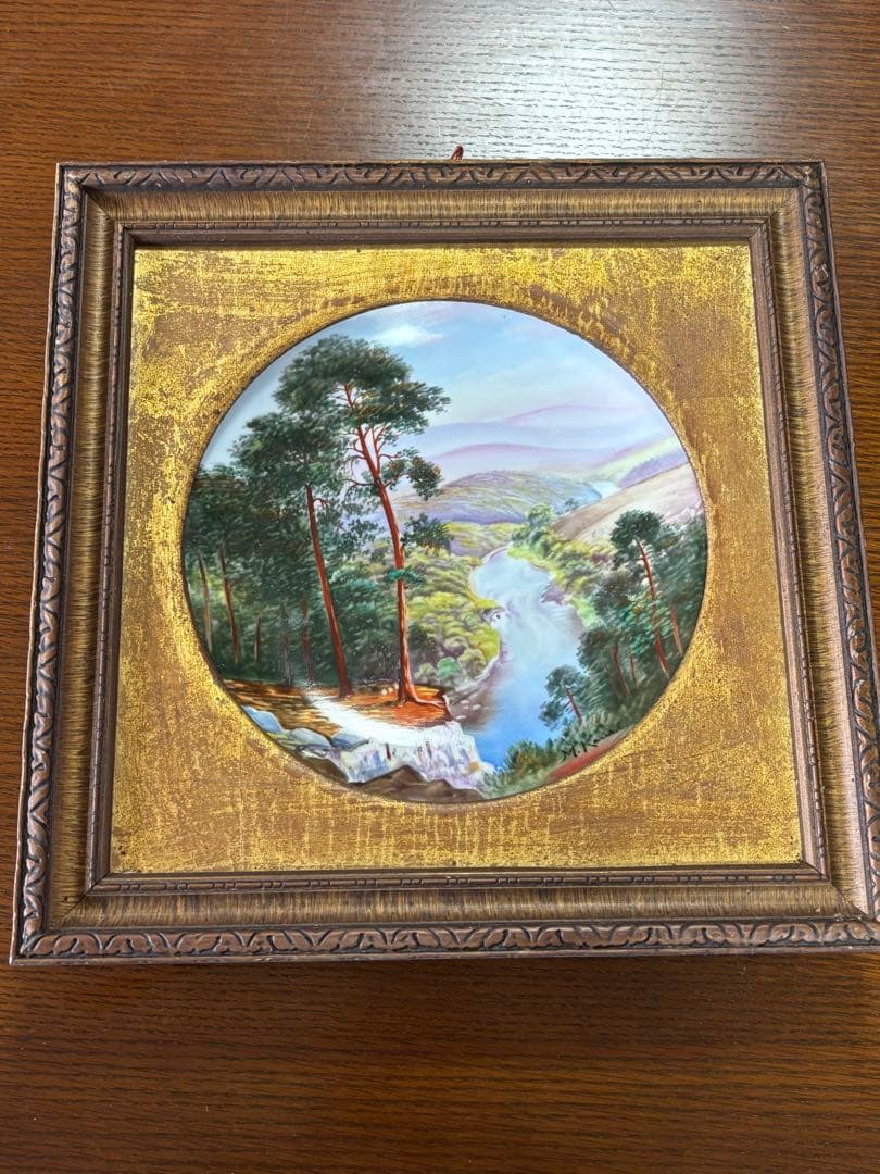 オールドノリタケ　日本陶器会社　額皿