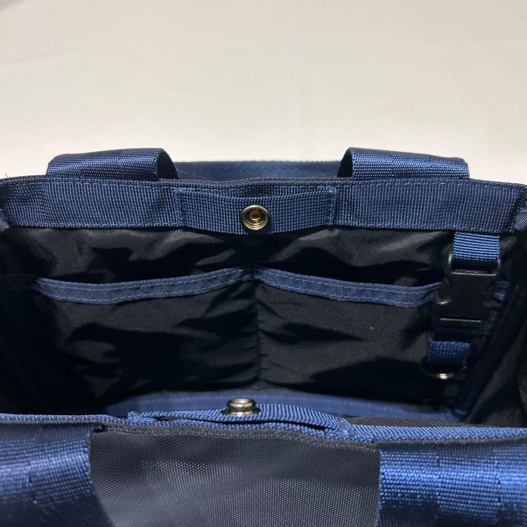 石松　 BRIEFING ブリーフィング カート トート バッグ ネイビー