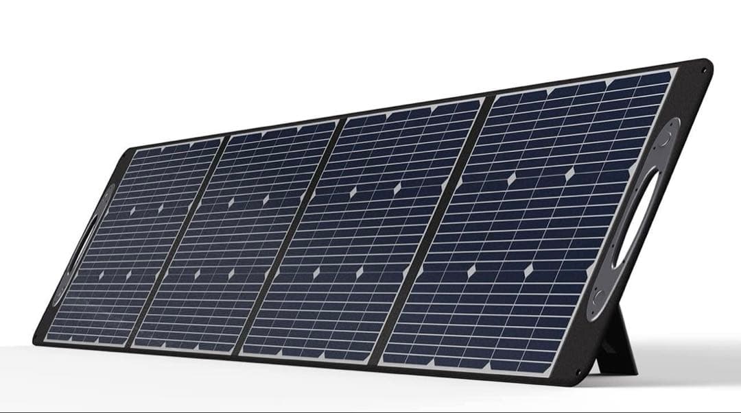 OUKITELソーラーパネル200W 折りたたみソーラーチャージャー
