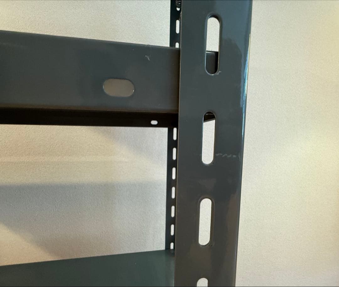 【D&DEPARTMENT】4段スチールラック グレー 中型