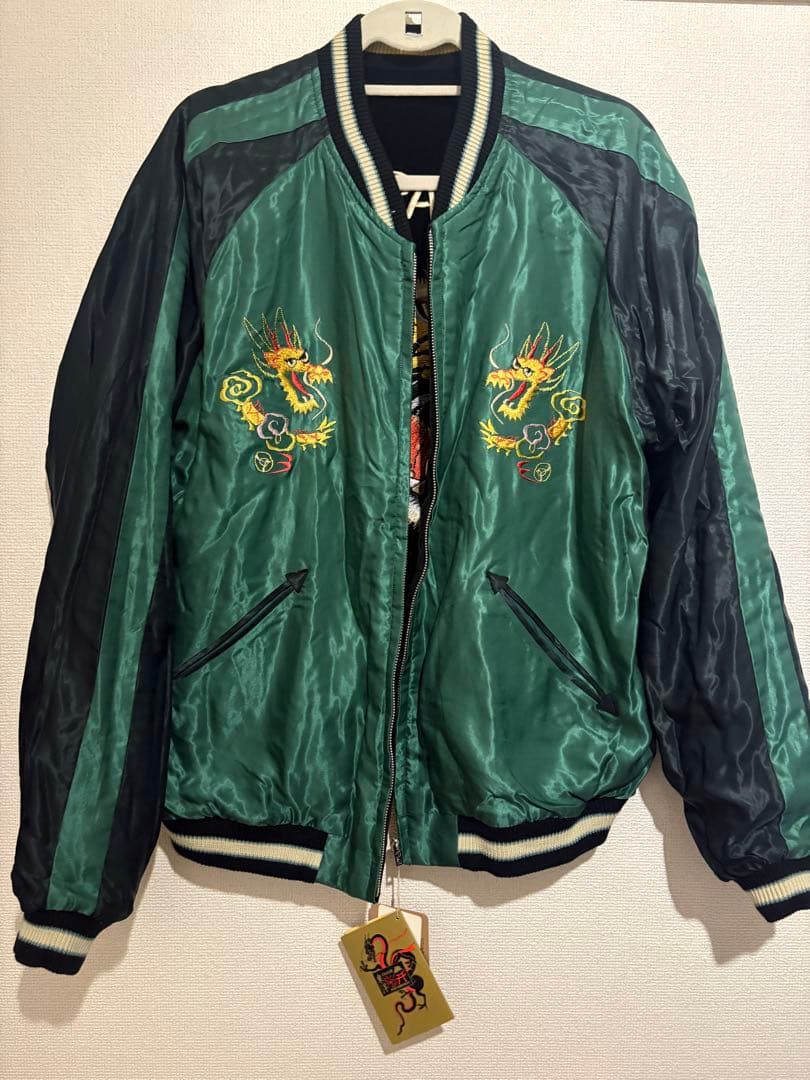 【新品未使用】 Toyo テーラー東洋　タイガーヘッド スカジャン