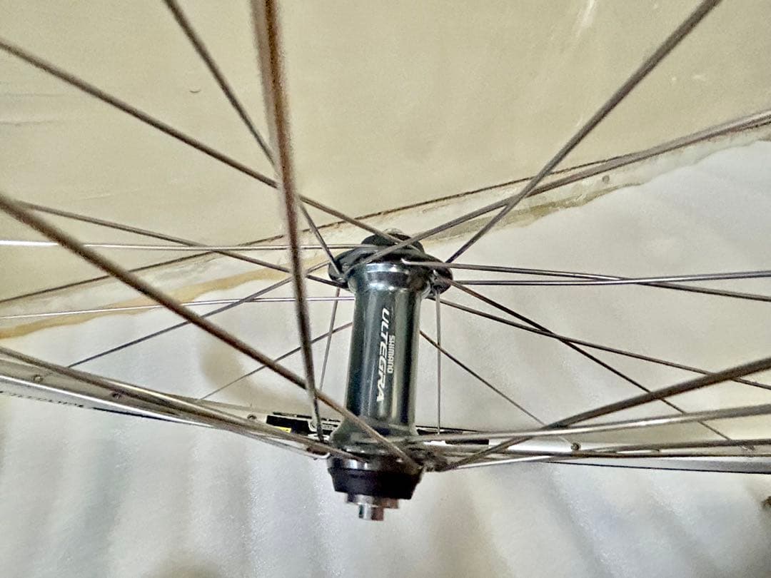 【MavicマビックOpen Pro前輪】Ultegraハブ重量0.83g